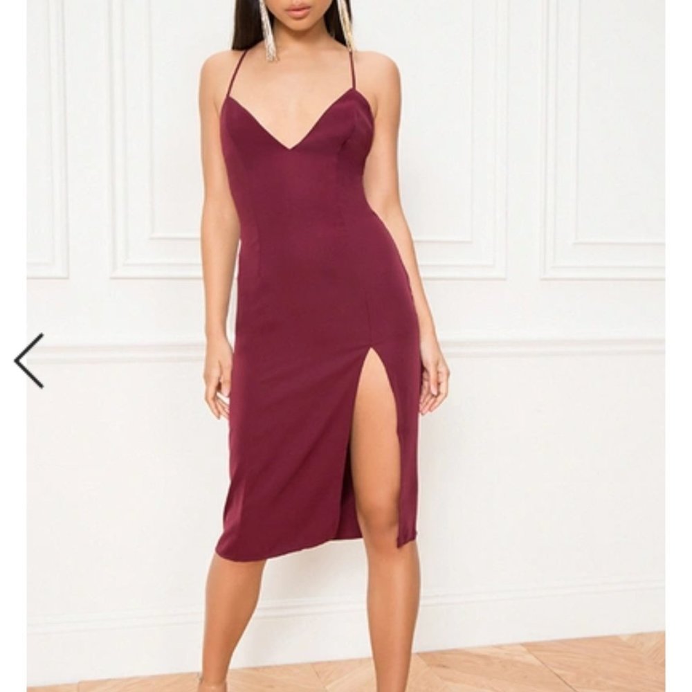 About Us / Revolve Rhyan Midi Dress - Size S, Plum